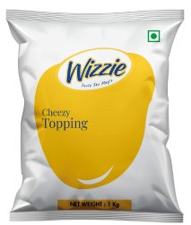 Cheezy Topping, rich and creamy topping perfect for enhancing pizzas, nachos, and various dishes.