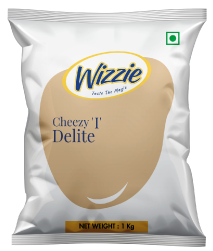 Cheezy 'I' Delite, creamy cheese spread perfect for enhancing snacks, sandwiches, and appetizers.