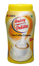 Dairy Delite Jar, smooth and creamy dairy creamer for beverages and cooking, in a convenient jar.