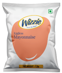 Wizzie Eggless Mayonnaise, creamy and delicious mayonnaise alternative for spreads, dips, and dressings.